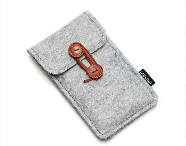 أغلفة هواتف محمولة أندرويد مصنوعة من البوليستر المعاد تدويره RPET مطبوعة بشعار ملون وحجم مخصص، هدية ترويجية بالجملة