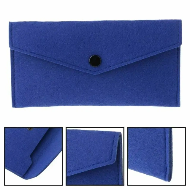 Étui à lunettes de soleil personnalisé pliable et durable de haute qualité OEM, étui à lunettes de lecture multi-souple en feutre en gros