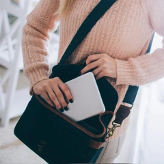 حقيبة حمل جديدة مصنوعة من اللباد مخصصة للأمهات الحوامل