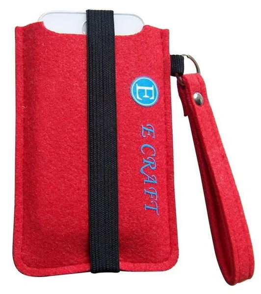 high quality easy to pull anti-fall custom logo designer mobile phone bags and cases packaging pouch for women men students