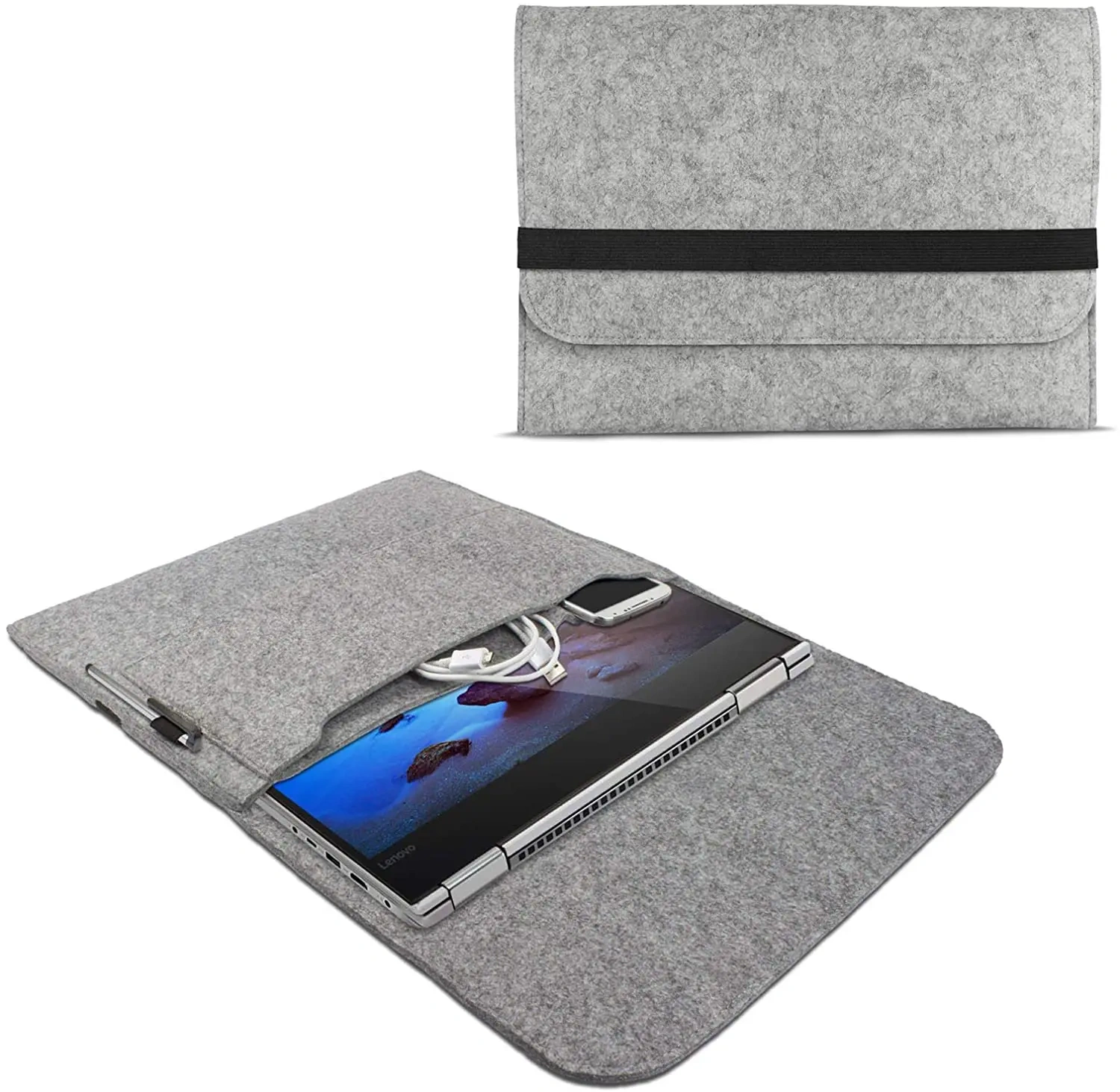 china custom fashion business briefcase wholesale waterproof cheap felt women trolley laptop computer bag