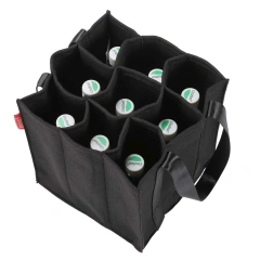 Tay cầm bằng nylon chịu lực mạnh, túi đựng bình nước có khả năng chịu lực lớn, túi đựng bình nước giải khát