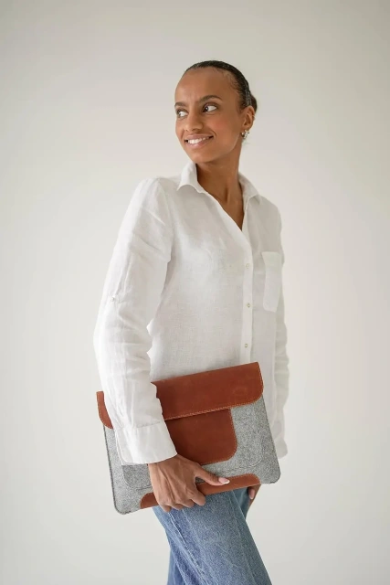 giá rẻ mới tùy chỉnh 11 12in nỉ gấp máy tính để bàn giá đỡ đứng túi đựng máy tính xách tay bảo vệ