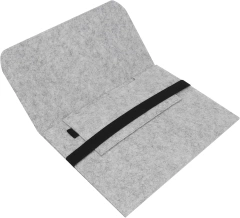 atacado personalizado designer exclusivo 13 14in feltro portátil capa de transporte capa para laptop para notebook