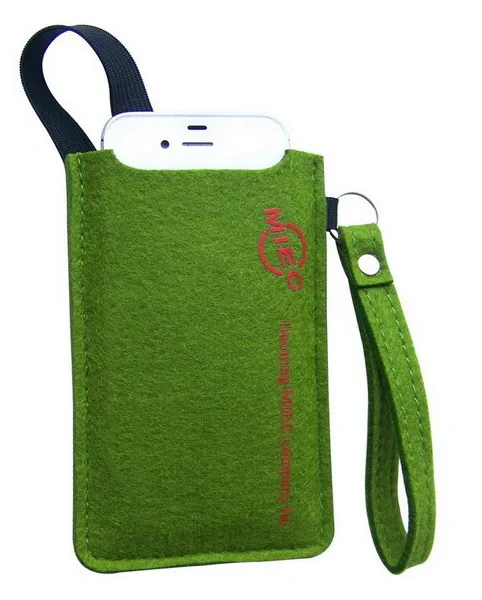 high quality easy to pull anti-fall custom logo mini bags and cases for mobile phones packaging pouch for women men student