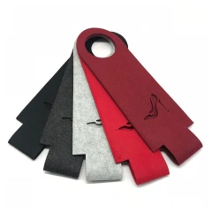 Túi đựng rượu vang đỏ bền đẹp giá rẻ có logo tùy chỉnh cách nhiệt bằng vải nỉ không dệt