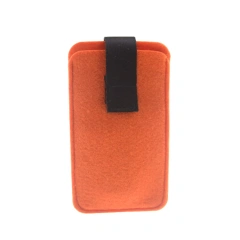 حقيبة هاتف محمول نسائية فاخرة مصنوعة من الجلد الصناعي من البوليستر مطبوع عليها شعار مخصص بحجم مخصص للرجال والنساء والأطفال