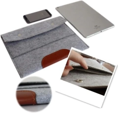 giá rẻ mua sỉ mới tùy chỉnh vải nỉ mỏng máy tính bảng máy tính xách tay túi sách điện tử bao bì bìa bảo vệ máy tính xách tay