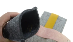 حقيبة هاتف قابلة للقفل مصنوعة من قماش RPET معاد تدويره مطبوع عليها شعار ملون حسب الطلب للنساء والرجال