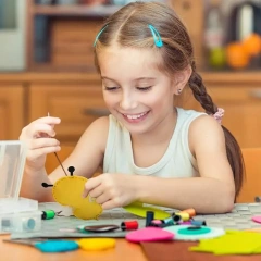 DIY Toy Unicorn Rainbow Whale Bee Kitty Mermaid Felt Sew Kit