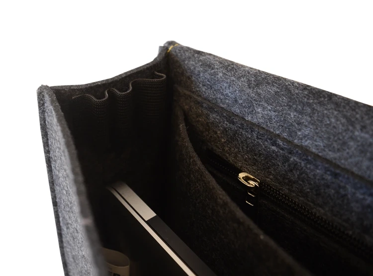 Online China suppliers vascara foldable tote custom felt laptop shoulder messenger bag backpack briefcase postal satchel for men