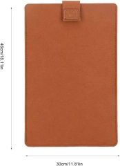 2024 thiết kế hot kích thước tùy chỉnh tài liệu tập tin mua sắm nỉ máy tính bảng túi xách máy tính bìa máy tính xách tay túi cho anh ấy cô ấy