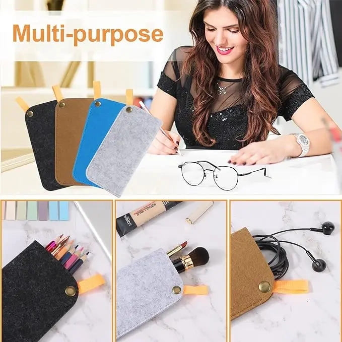 cheap bulk buy unisex kids merino wool foldable easy felt personalized hard sunglasses glasses eyeglasses pouch case