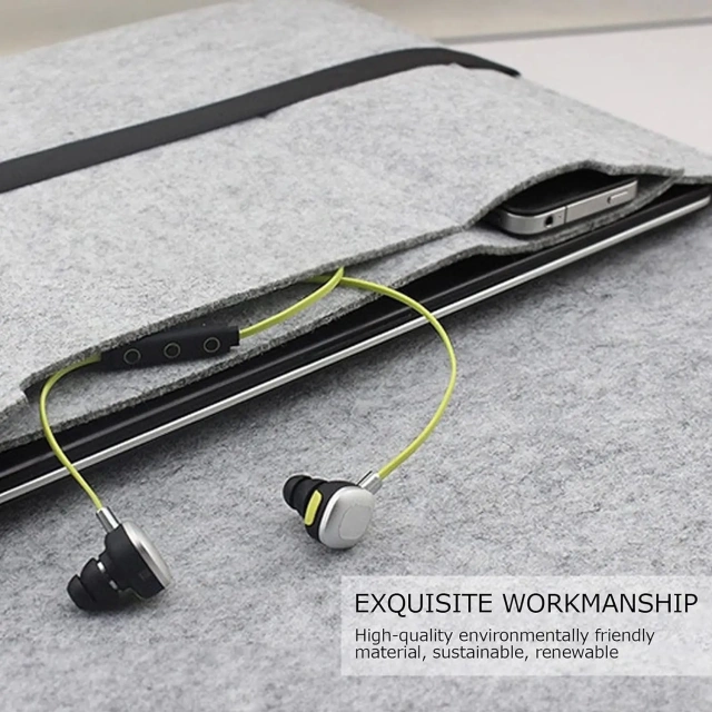 atacado personalizado designer exclusivo 13 14in feltro portátil capa de transporte capa para laptop para notebook