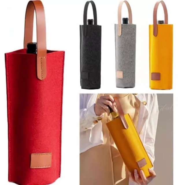 Nouveau sac fourre-tout durable pour bouteille de vin, canettes de bière, champagne, eau, boisson, sac personnalisé pour bouteille de vin