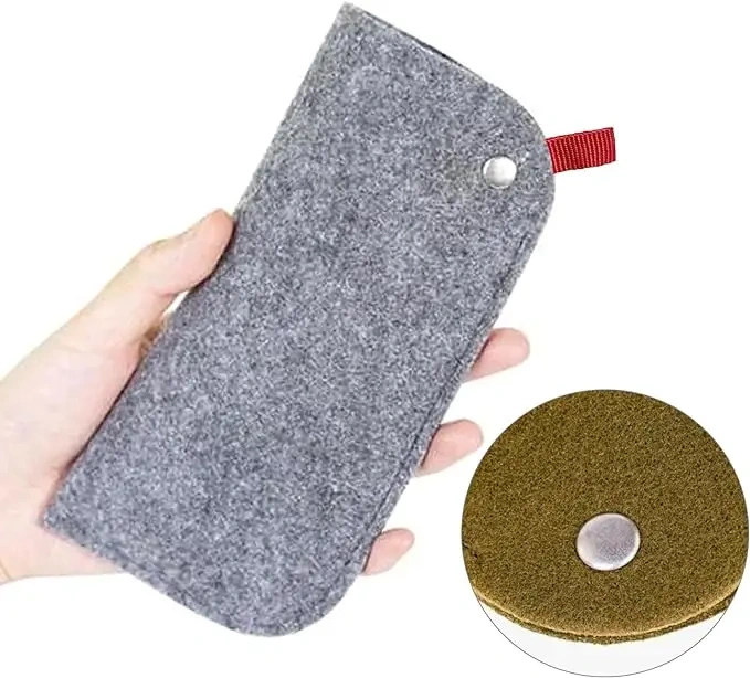 cheap bulk buy custom personalized size folding felt protective travel glasses sleeve hard sunglasses eyeglass case