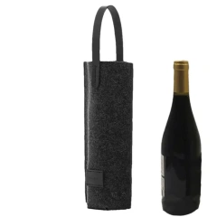Nouveau sac fourre-tout durable pour bouteille de vin, canettes de bière, champagne, eau, boisson, sac personnalisé pour bouteille de vin