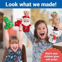 Kid Craft Art Soft Toy DIY Felt Sewing Kit S8 Christmas Gift