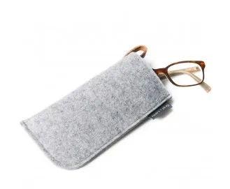 New fashion wholesale high quality glasses display custom handmade polyester felt eye glass case made in China