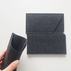 bán buôn túi nỉ tùy chỉnh 2mm 3 lớp thực hiện túi nỉ ốp lưng điện thoại đeo kính Vỏ máy tính bảng