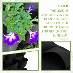 giá rẻ mua sỉ thời trang mới lan can ban công hàng rào sân vườn trang trí nhà tường ngang trồng cây túi trồng chậu hoa treo