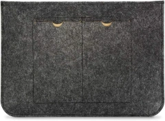 bán buôn nhiều kích cỡ phụ nữ đàn ông người lớn thân thiện với môi trường tay áo nỉ bảo vệ túi máy tính hai lớp vỏ máy tính xách tay