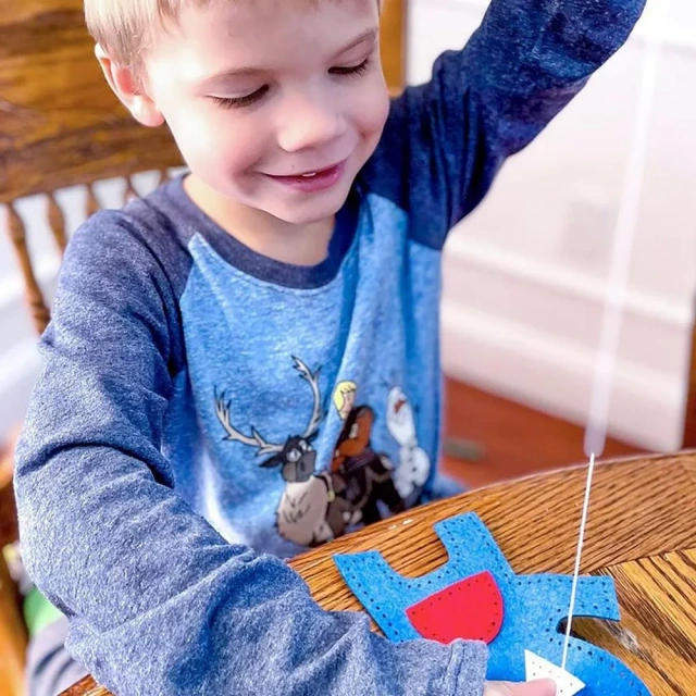 مجموعة خياطة ألعاب ناعمة مخصصة للأطفال من صنعك بنفسك، مجموعة S5 Monsters