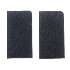 bán buôn túi nỉ tùy chỉnh 2mm 3 lớp thực hiện túi nỉ ốp lưng điện thoại đeo kính Vỏ máy tính bảng