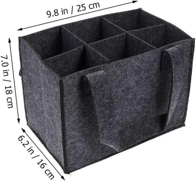 Meilleur vendeur prix de gros sac de transport de vin non tissé logo personnalisé grande capacité portable mode vin bière sacs en feutre pour bouteilles