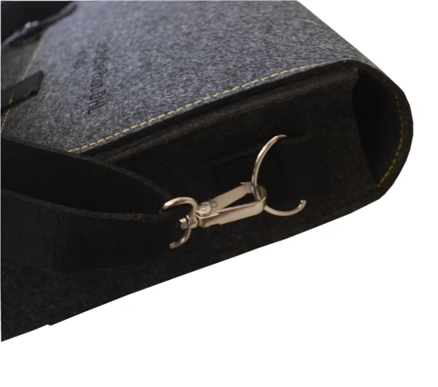 Fornecedores on-line da China vascara bolsa dobrável personalizada de feltro para laptop bolsa de ombro mensageiro mochila pasta bolsa postal para homens
