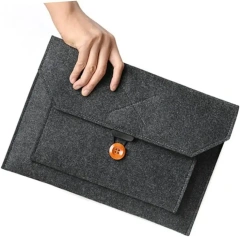 pas cher en stock 12 13 pouces fait à la main unique design original compatible avec la plupart des housses pour ordinateur portable en feutre