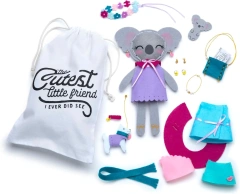 Manualidad para niños: haz un amigo koala con un kit de costura de fieltro