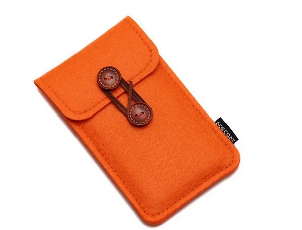 recycled RPET polyester felt customize cute girl mobile phone back cover for all phones wholesale promotion gift