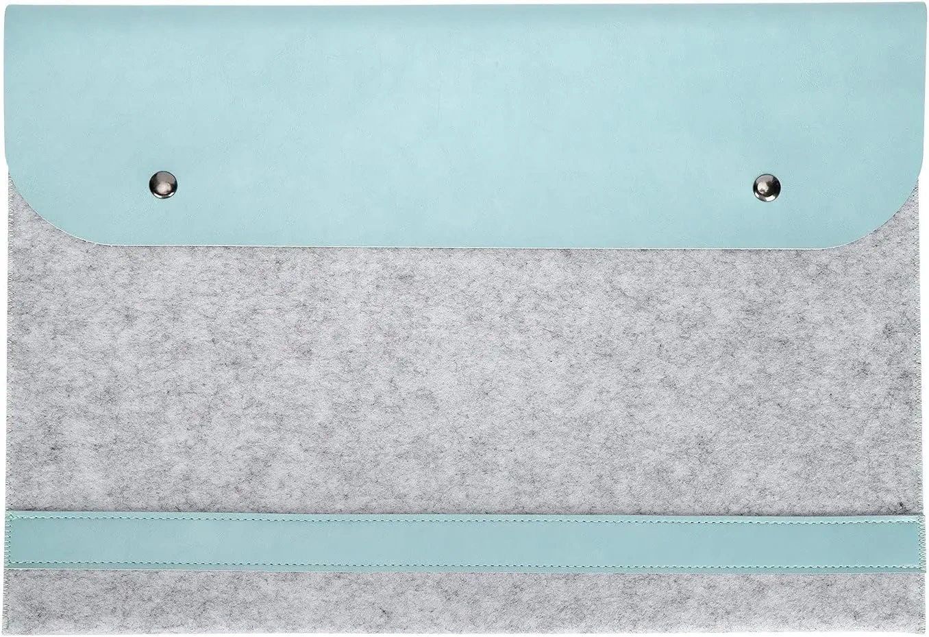 2024 new style luxury felt suitcase organizer storage business bag briefcase notebook protective cover laptop case