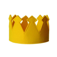 Chapeau d'anniversaire pour bébé en feutre personnalisé, bon marché, réutilisable, mignon, couronne