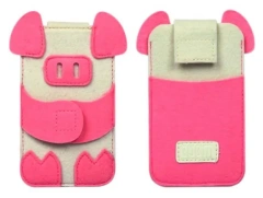 جراب هاتف محمول لطيف مطبوع عليه كلب لطيف قابل للتحلل البيولوجي متعدد الوظائف بتصميم مخصص للفتيات والرجال والنساء OEM