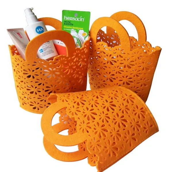 free sample ce certification custom sublimation liner kids candy bunny gift bag egg hunt chick felt Easter baskets for kids