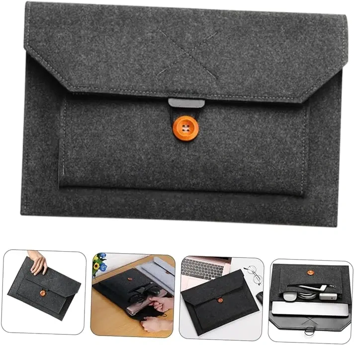 cheap in stock 12 13in handmade unique original design compatible most felt notebook sleeve case cover laptop bag