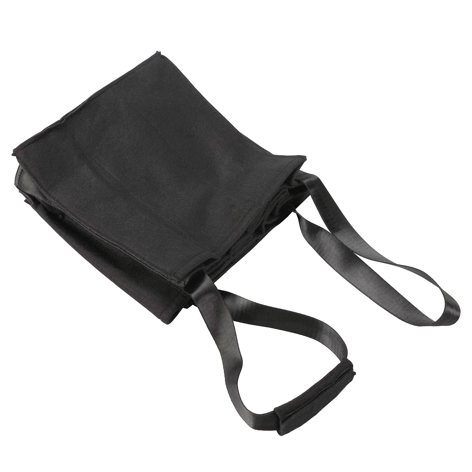 wholesale Oktoberfest custom 27x27x27cm cooler can tote 6 compartments carriers red wine gift bags grey felt water bottle bags