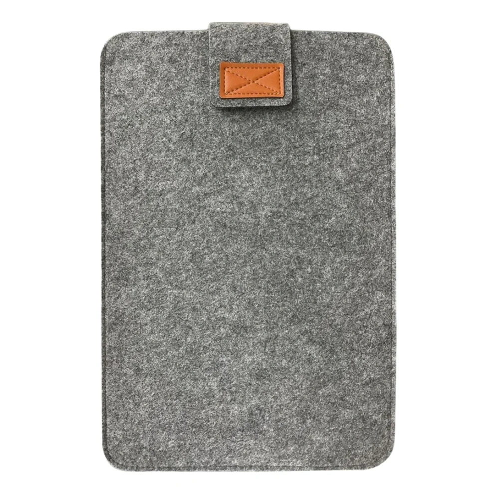 Portable durable lightweight large soft felt laptop sleeve storage bag case for monitor screen protection