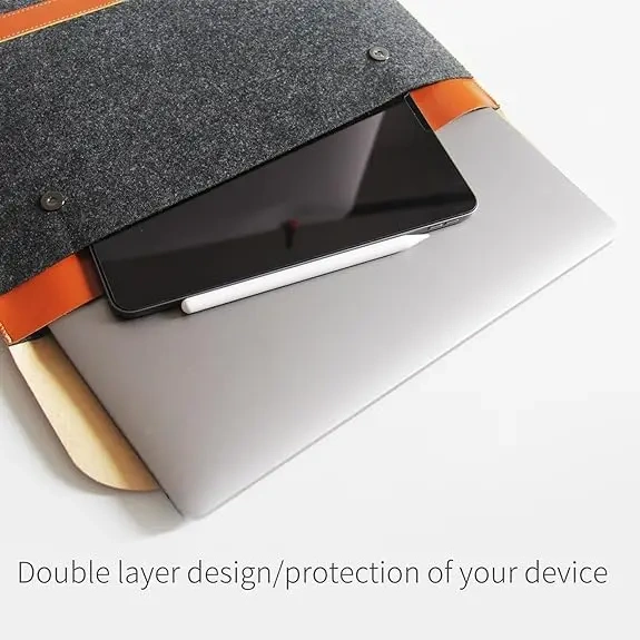cheap bulk buy fashion portable felt tablets storage protective computer charing bag shells briefcase laptop sleeve