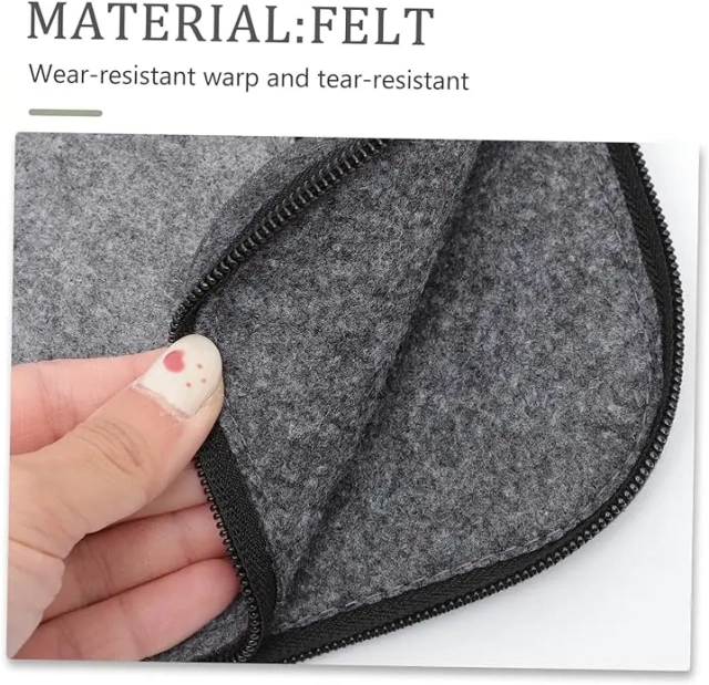 2024 produit nouvelle édition gris anthracite affaires feutre étui pour ordinateur portable sac de transport sac pour ordinateur portable avec poignée