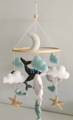 Mobile bébé en feutre Progift Space Ocean Creature Dauphin Baleine