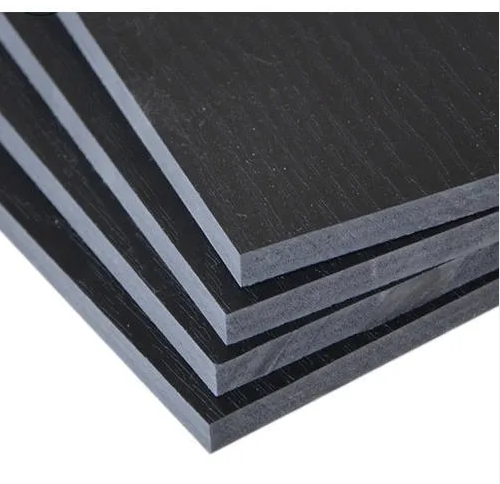 4X8ft Expanded PVC Sheet 1/2 Inch Thick Black PVC Foam Board Lightweight Rigid Plastic Sheets for Signage Screen Painting