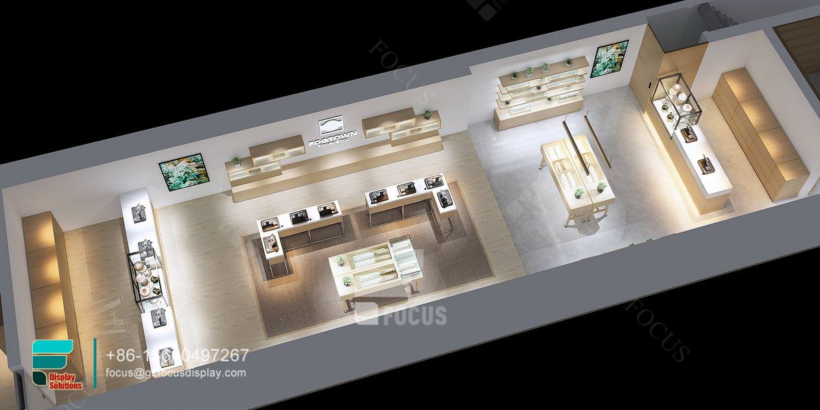 dispensary design glass display racks tobacco shop furniture