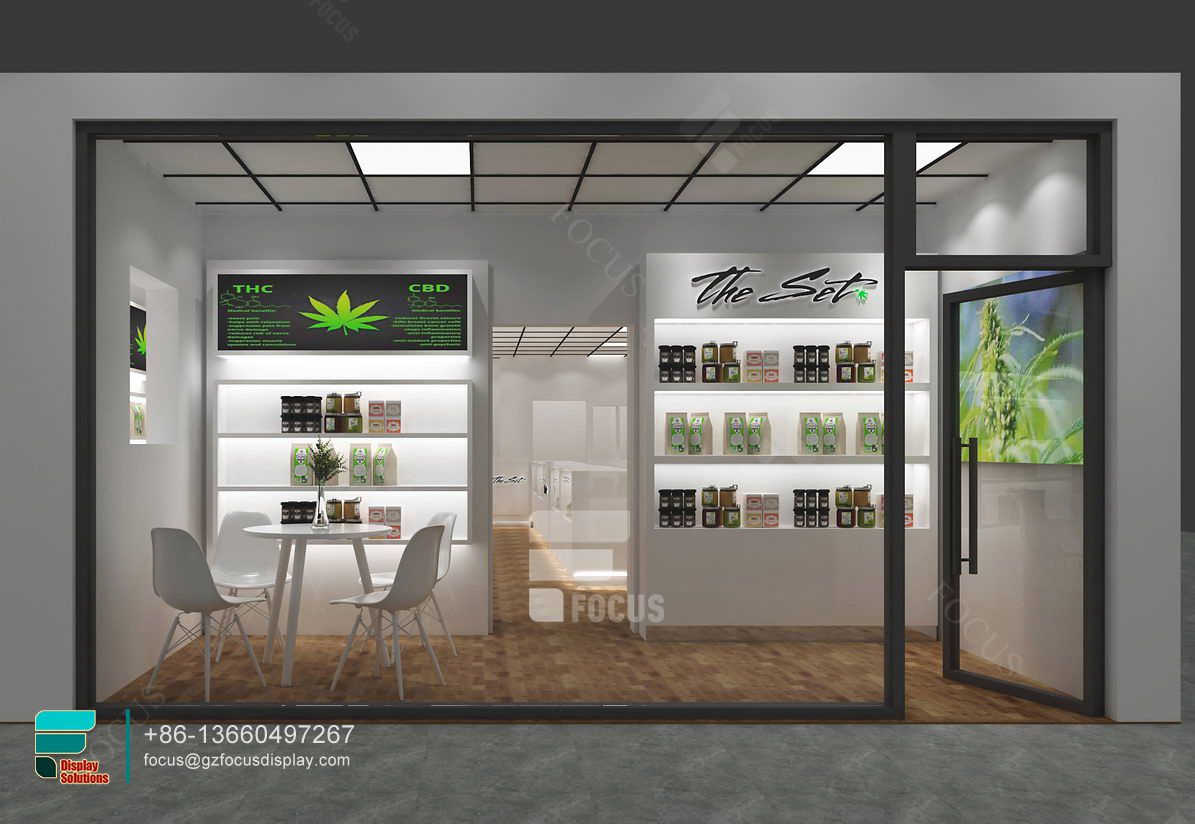 Smoke Cabinets Glass Display Tobacco Store Fixtures