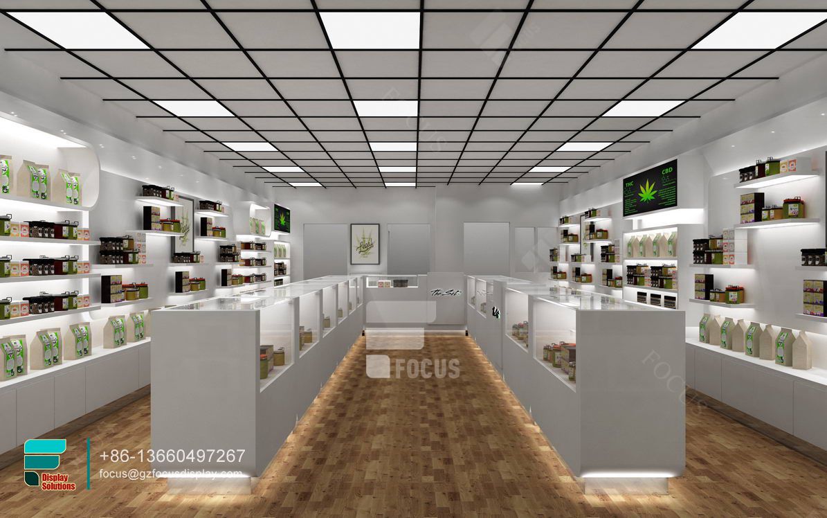 Smoke Cabinets Glass Display Tobacco Store Fixtures