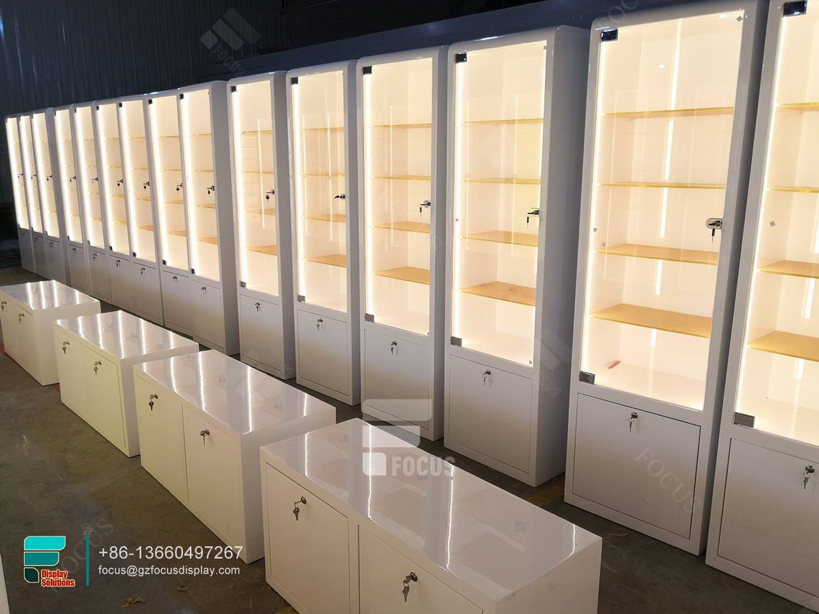 Smoke Stand Glass Display Showcase Tobacco Store Fixtures