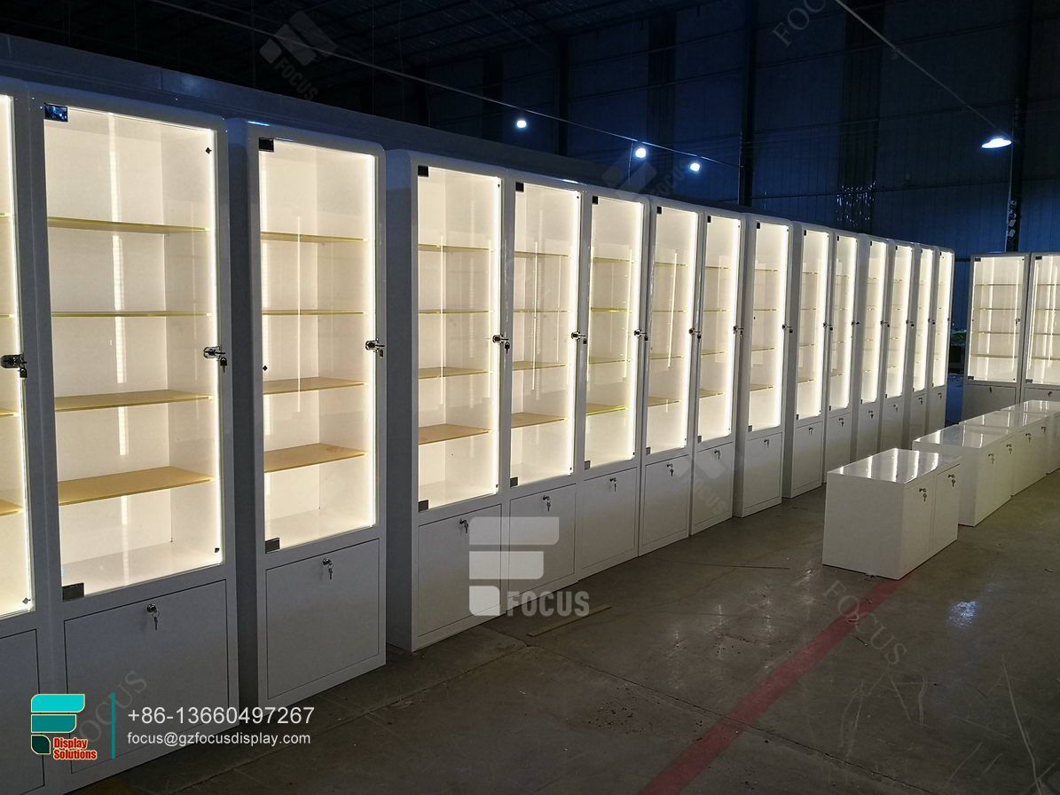 Smoke Stand Glass Display Showcase Tobacco Store Fixtures