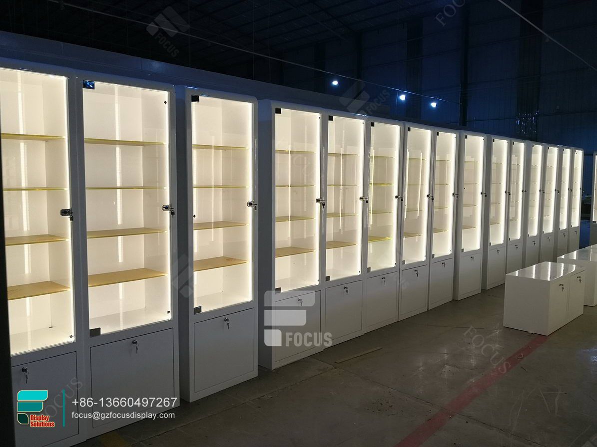 Smoke Stand Glass Display Showcase Tobacco Store Fixtures